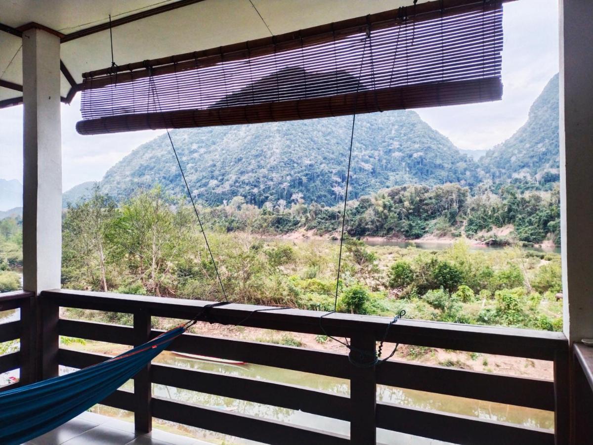 Pdv Guesthouse Muang Ngoi Bagian luar foto